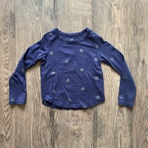 Vineyard Vines Blue Polka Dot Long-sleeve Shirt